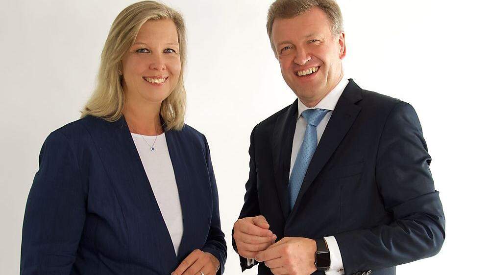 Karin Zipperer und Klaus Schierhackl. Die Managerin verlässt die Asfinag.
