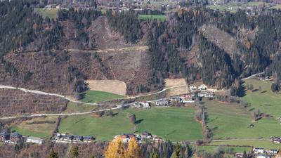 Auf einem 14.000 Quadratmeter großen Grundstück oberhalb der Kreuzung Leitenstraße/Ramsauerstraße soll das neue Projekt entstehen - teilweise wurde bereits gerodet