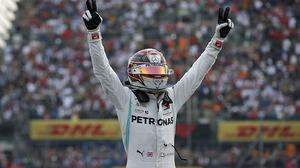 Lewis Hamilton siegte auch in Mexiko