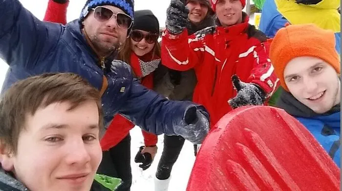 Die Landjugend hatte bereits beim Testen viel Spaß
