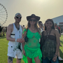 Heidi Klum feiert mit der ganzen Familie (rechts ist Tochter Lou) beim Coachella