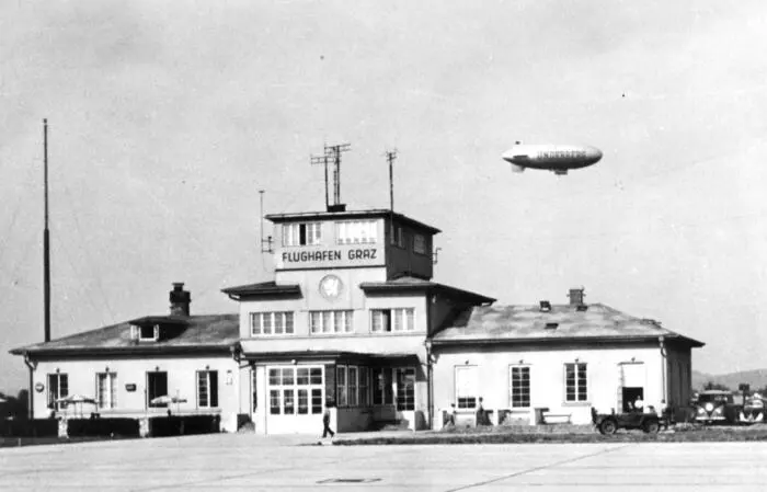 1937 wurde der erste Terminal in Graz gebaut