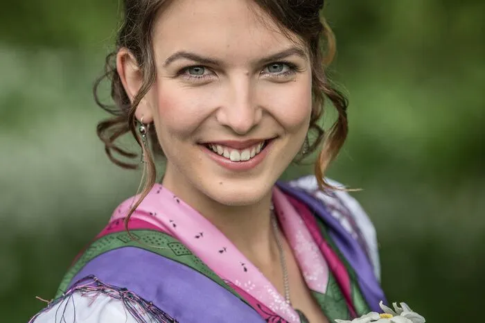 ... und Narzissenprinzessin Maria Benischek ...