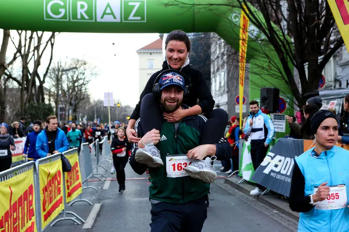 Auch heuer verabschiedeten die Grazer das alte Jahr mit der Laufveranstaltung.