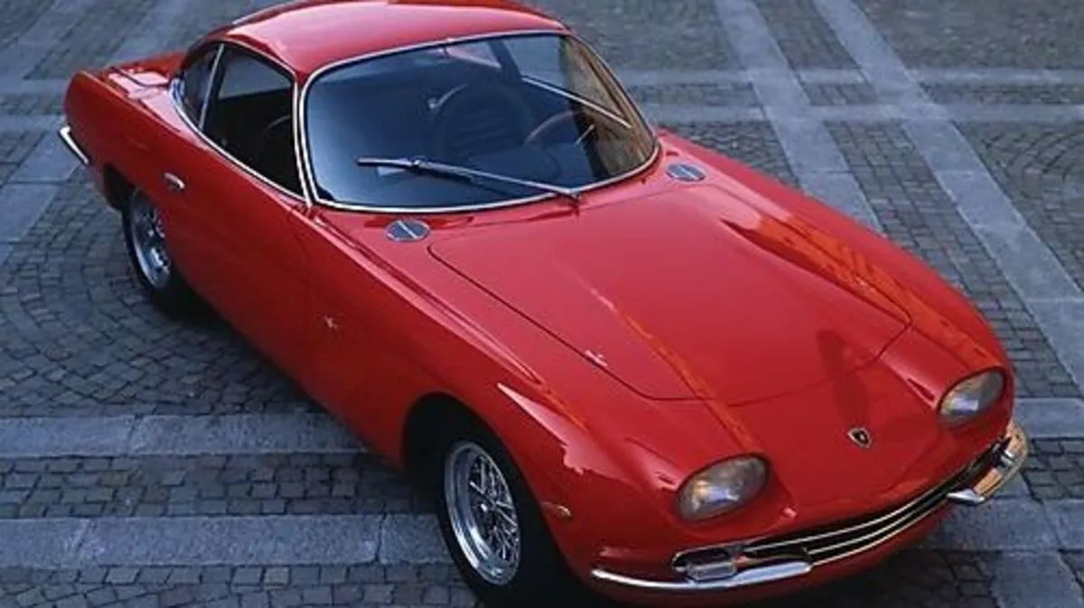 Die Karosserie des Lamborghini 350 GT stammte von Touring