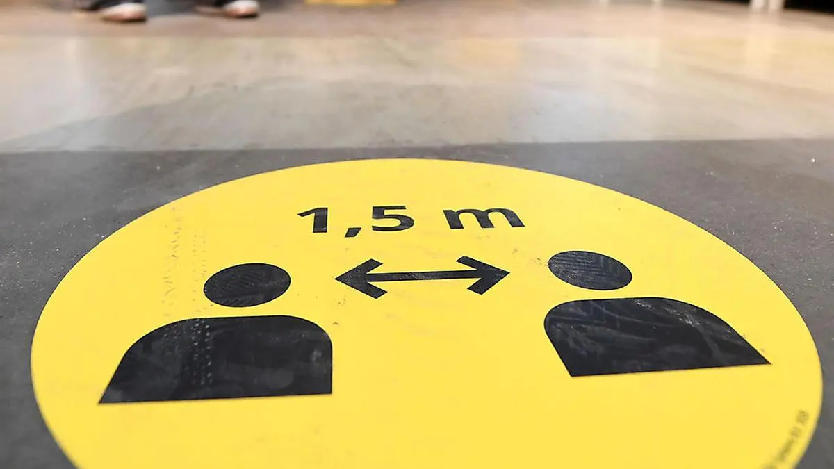 Auch im Bezirk heißt es weiterhin: Abstand halten