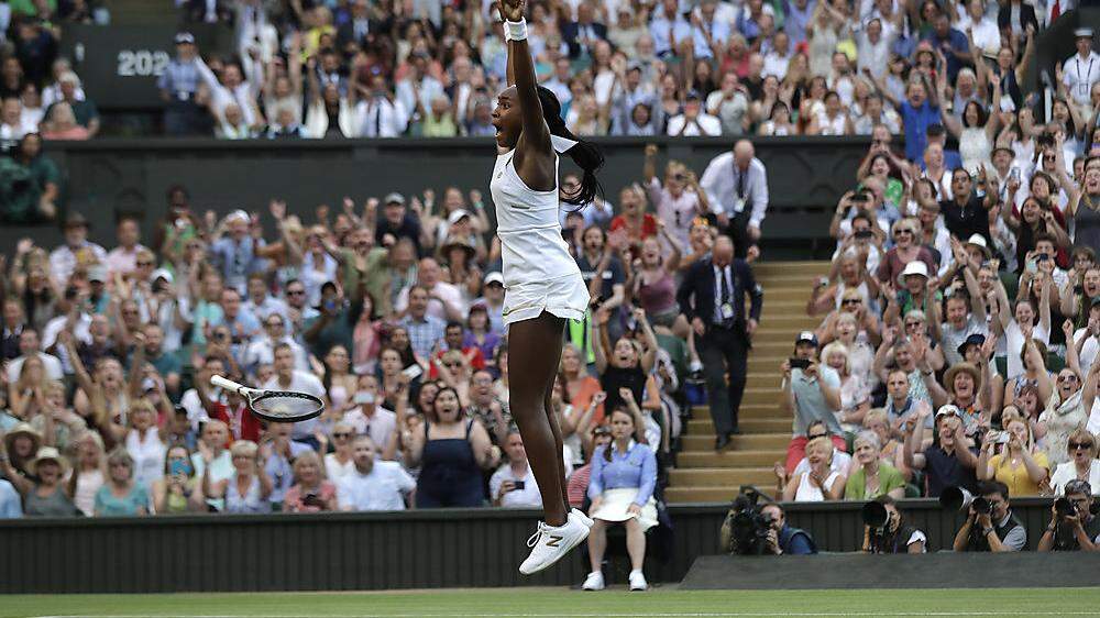 15-jährige Gauff erreicht Wimbledon-Achtelfinale