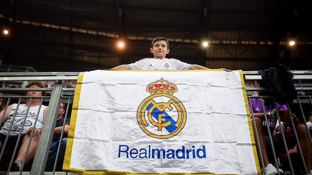 Real Madrid war vor kurzem in Klagenfurt zu Gast
