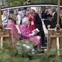 Queen Elizabeth bei der Chelsea Flower Show