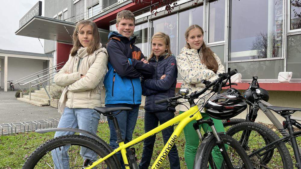 Karoline Fink, Michael Hausmann, Josef und Johanna Schellnegger machen sich für Gleisdorfs Umwelt stark