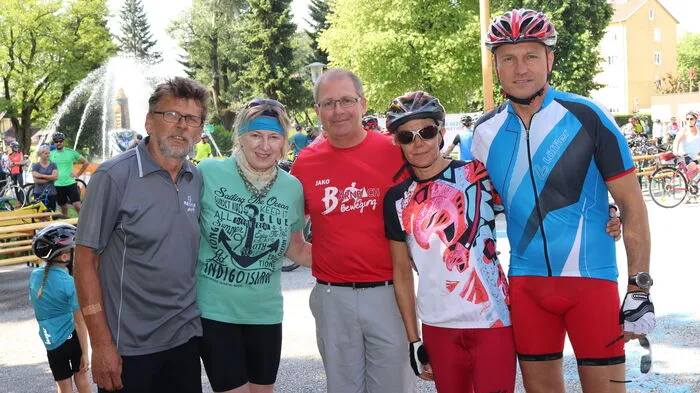Traumhaftes Wetter und sommerliche Temperaturen sorgten beim 24. Bärnbacher Familien-Radtag für viele zufriedene Teilnehmer.