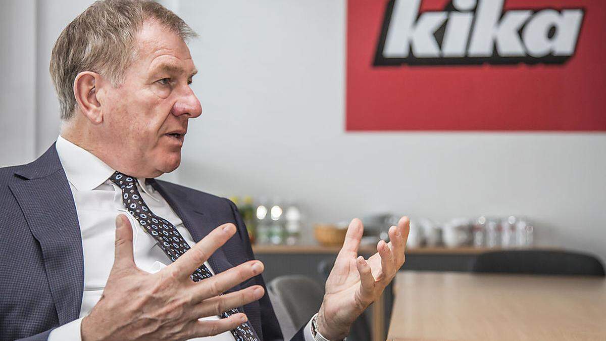 Kika/Leiner-Chef Reinhold Gütebier will 2021 wieder in der Gewinnzone sein