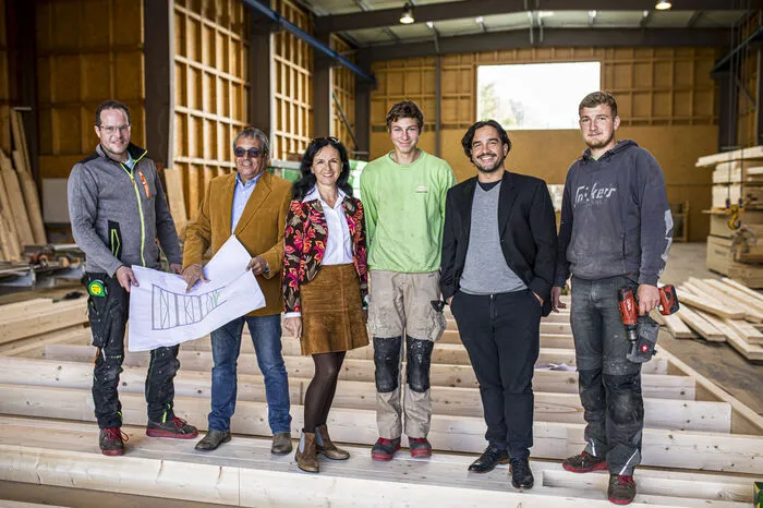 Holzbau Gasser beschäftigt heute 50 Mitarbeiter