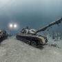 Zwei Panzer in ungewöhnlichem Terrain 