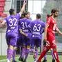 KLAGENFURT,AUSTRIA,18.APR.21 - SOCCER - 2. Liga, SK Austria Klagenfurt vs Grazer AK 1902. Image shows the rejoicing of Klagenfurt.
Photo: GEPA pictures/ Daniel Goetzhaber