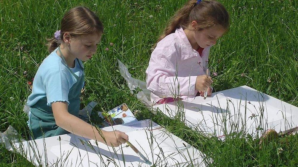 Für Kinder stehen bei der diesjährigen „Styrian Summer Art“ drei verschiedene Workshops zur Auswahl