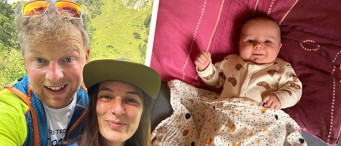 Ein Paar mit Baby | Johannes, Madeleine und ihre kleine Kiana genießen die ersten Wochen als frischgebackene Familie