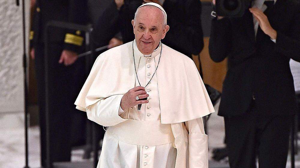 Papst Franziskus ist großer Fußball-Fan. 