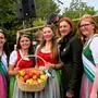 Viele strahlende Gesichter traf man beim Apfelblütenfest