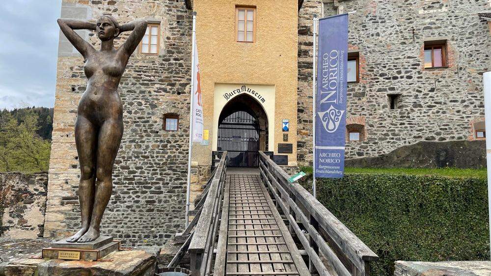 Das Archäologiemuseum auf der Burg Deutschlandsberg wurde Schauplatz eines Einbruchs 
