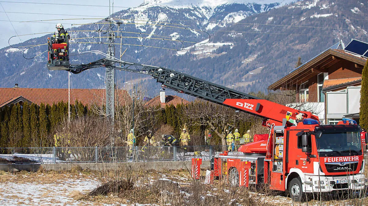 Höhenrettung in Tristach
