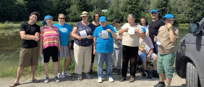 Die Teilnehmer freuten sich über den Ausflug nach Trautenfels