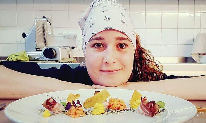 Julia Kerschbaumer ist mit 23 Jahren schon Küchenchefin