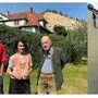 Hans und Burgi Sejtka, Peter Böchzelt und Eva Reiter wohnen in unmittelbarer Nähe des Dolomitbergbaus in Leoben-Leitendorf. Sie fürchten um ihre Sicherheit und fordern die Schließung des Steinbruchs