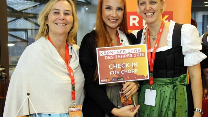 Das ORF-Team mit Christine Pleschberger (rechts) hat mustergültig die Fäden für eine Topveranstaltung gezogen.