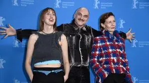 Caro Braun, Markus Schleinzer und Sandra Hüller in Berlin