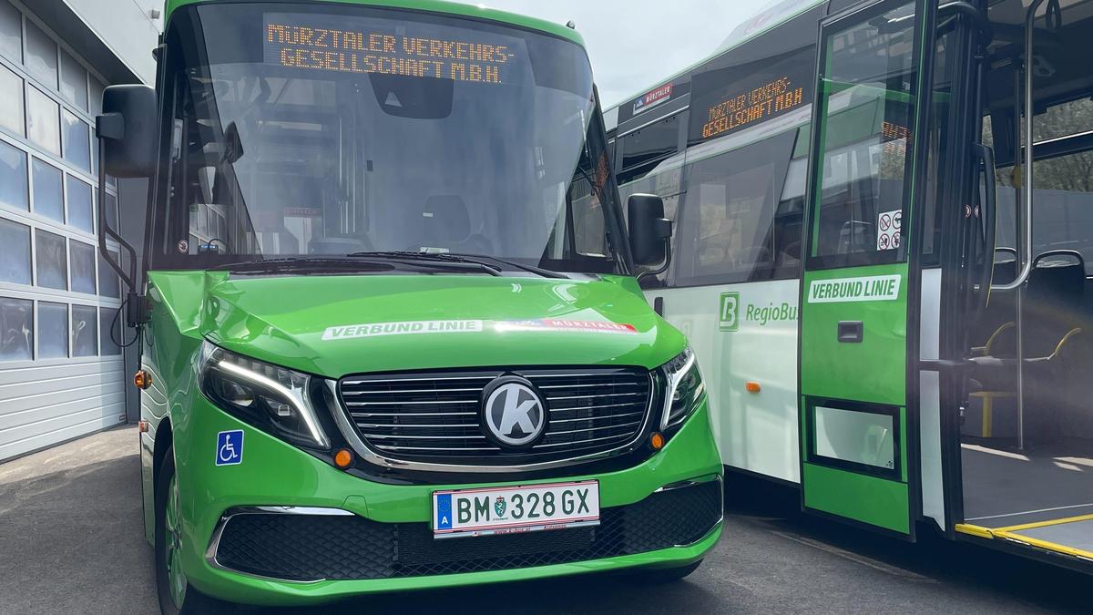 Die neuen batteriebetriebenen Citybusse kommen vom burgenländischen Produzenten K-Bus