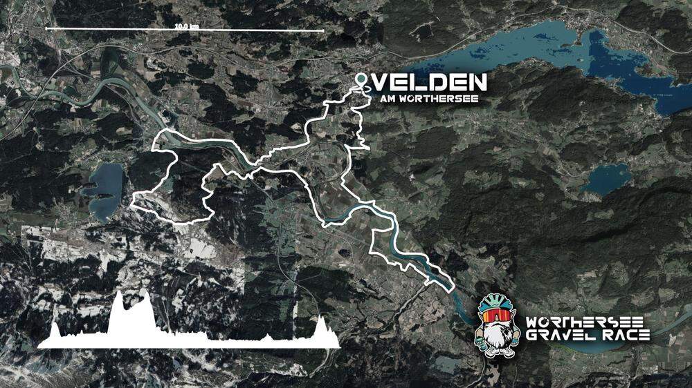 Die Route des Wörthersee Gravel Race 2024