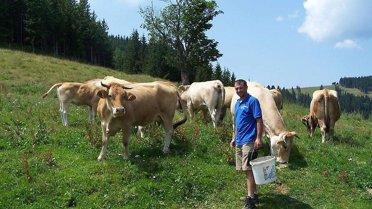 Almbauer Hannes Willingshofer von der Sommeralm sperrte nach OGH-Urteil einen beliebten Wanderweg