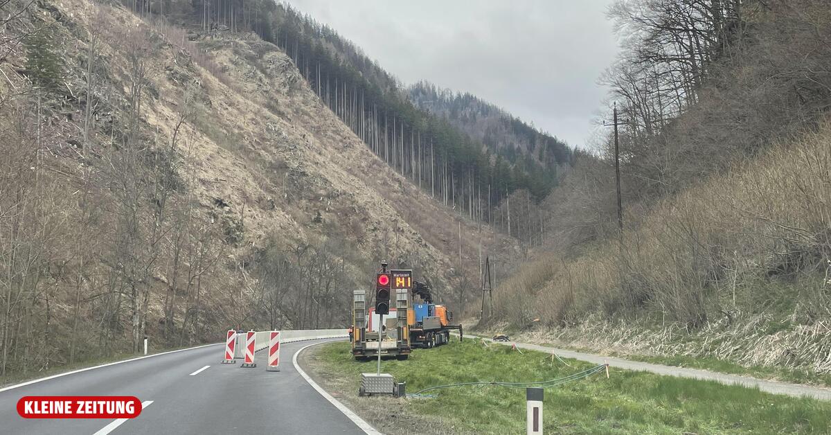 Totalsperre auf B 20 wird frühzeitig aufgehoben