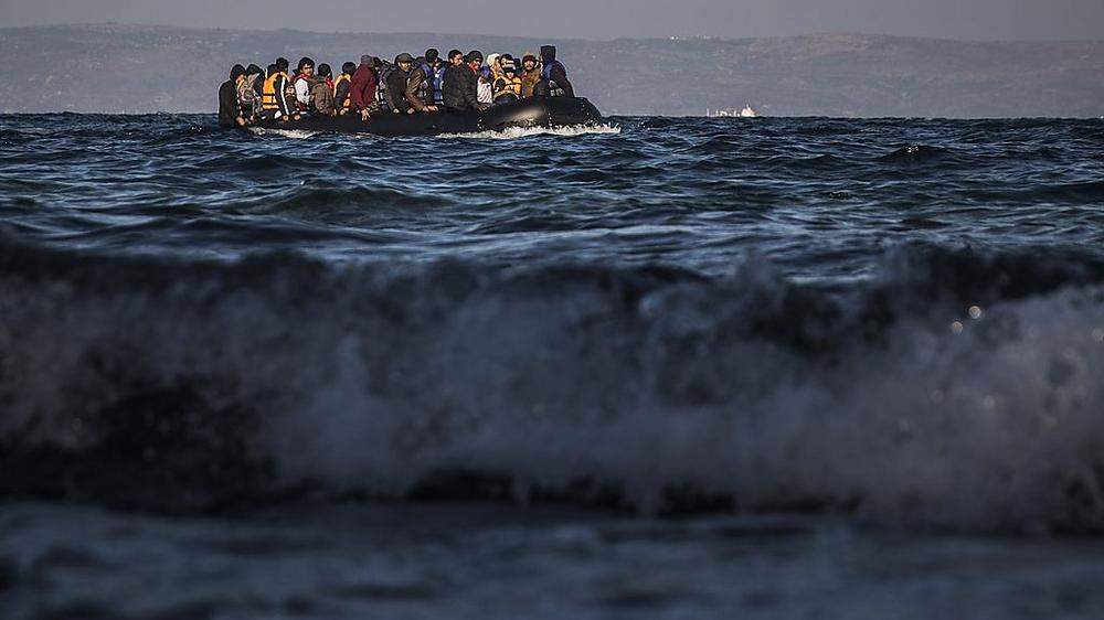 Im Jahr 2014 lag die Zahl der Mittelmeerflüchtlinge laut UNHCR bei 219.000