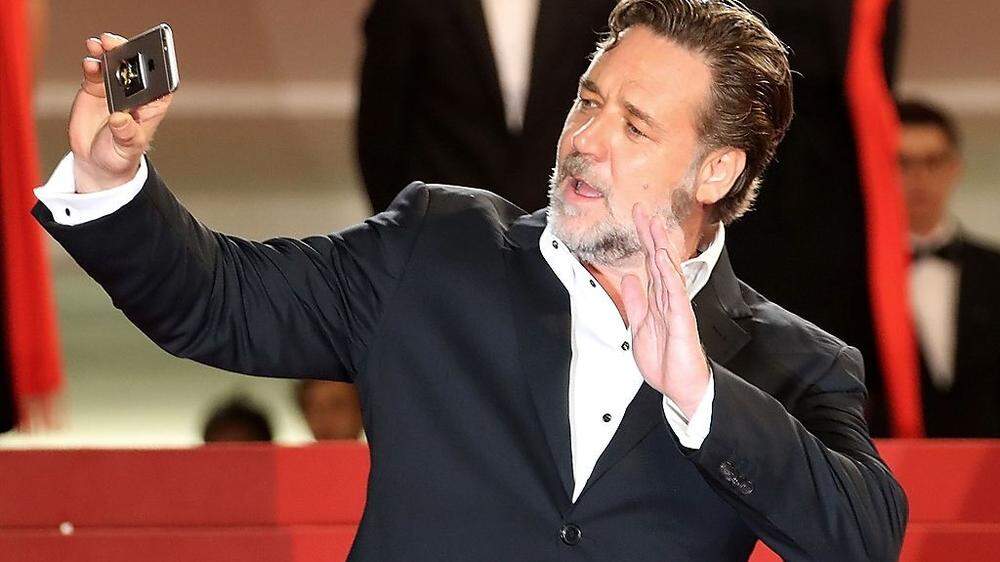 Russell Crowe in Cannes