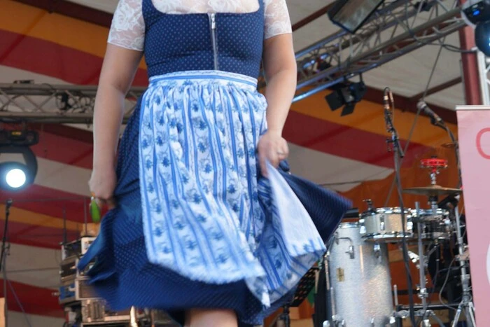 Ein absoluter Hingucker war die Modeschau von Petra Pflegpeter.