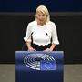 Evelyn Regner (SPÖ) im Plenarsaal des Europäischen Parlaments. Sie sieht in der Entscheidung des US-Höchstgerichts ein Warnsignal für Europa. 