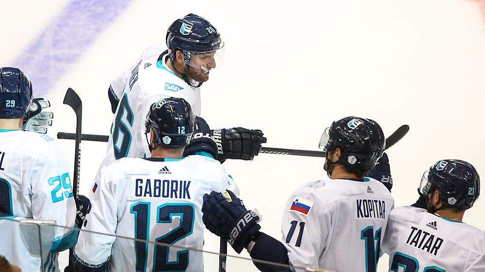 Österreichs NHL-Stürmer Thomas Vanek harmoniert perfekt im Team mit Eishockey-Superstars wie Marián Gaborik, Anze Kopitar oder Tomas Tatar