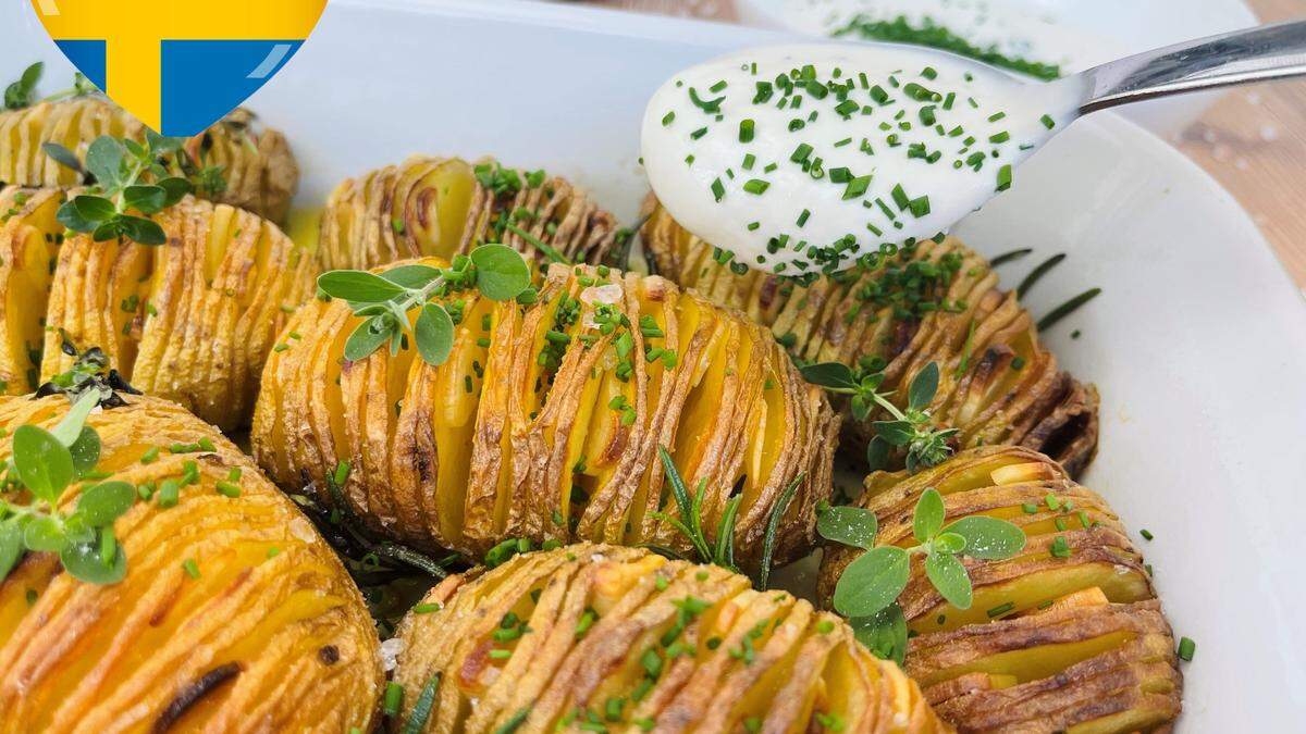 Hasselback-Kartoffeln heben die gute alte Kartoffel aufs nächste Level