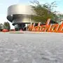 Exterior view of the KTM Motohall in Mattighofen, Upper Austria, Austria, Europe