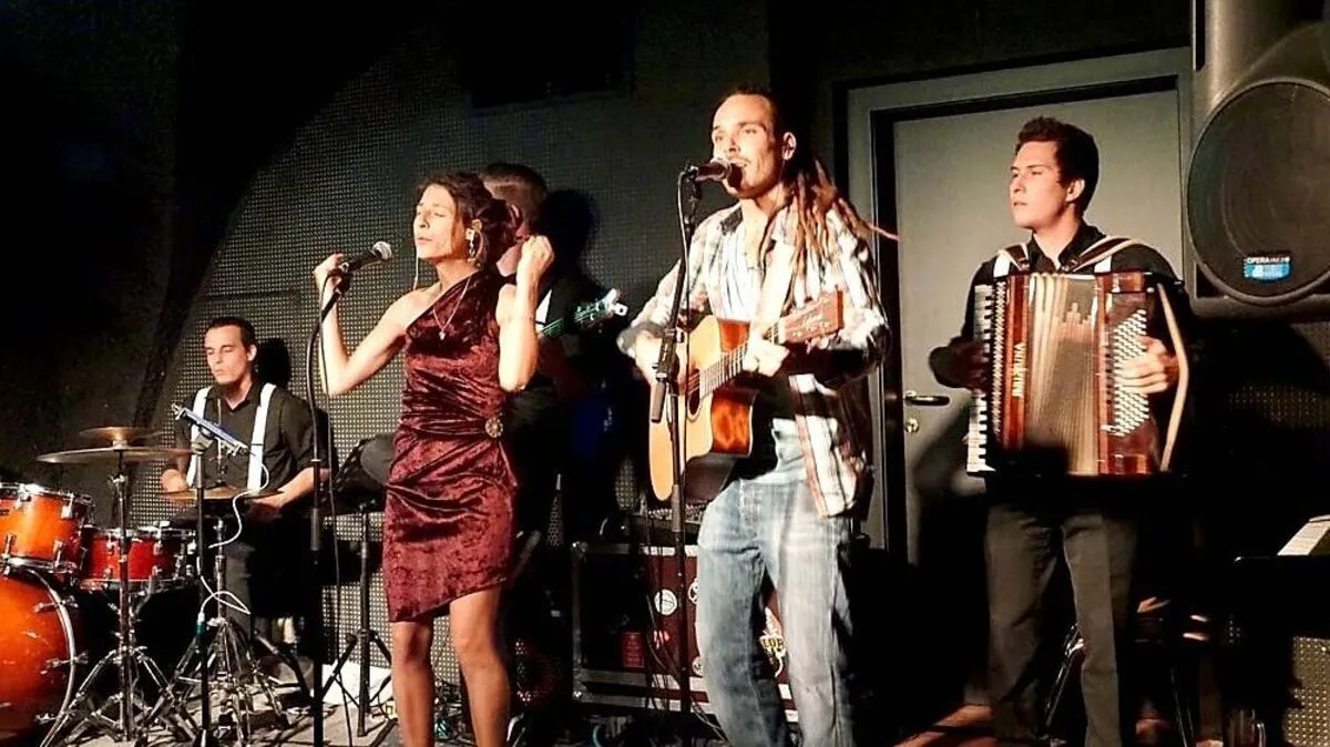 Jakob & Marie Luise überzeugten mit ihrer Band im Weberhaus