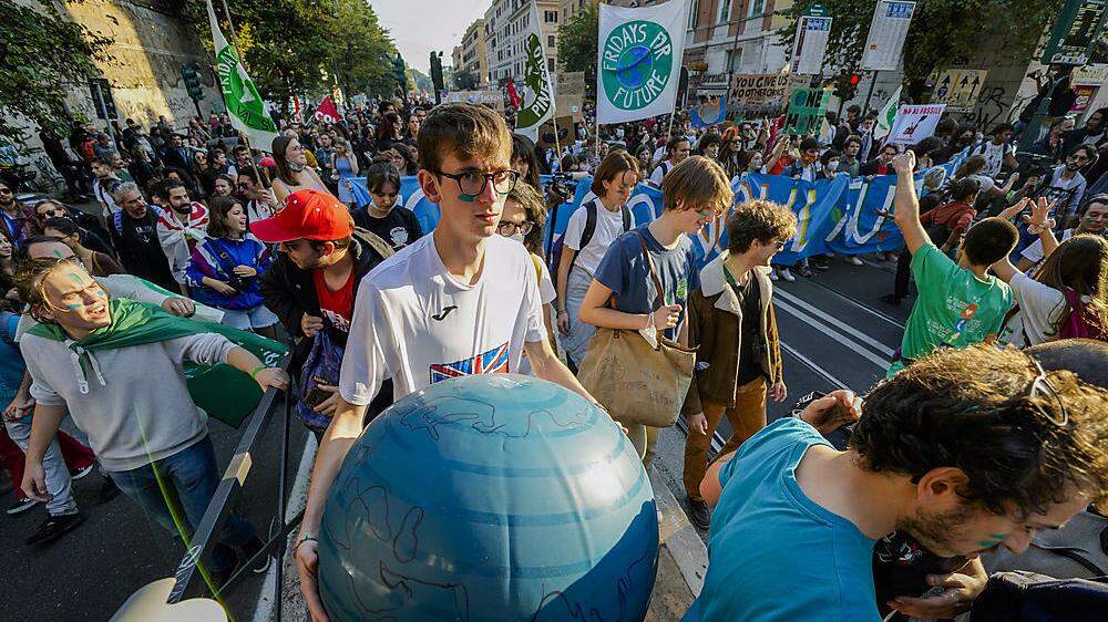Klimaschützer forderten in Rom mehr Taten von den G20