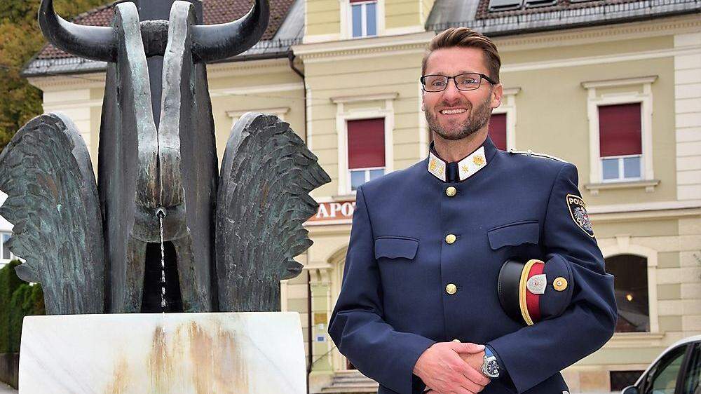 Designierter Polizeiinspektionskommandant in Bleiburg: Markus Hoffmann
