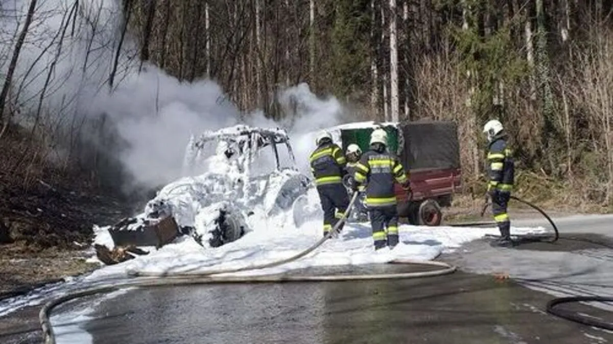 Insgesamt waren 30 Feuerwehrleute der Wehren Köflach, Kemetberg und Maria Lankowitz im Einsatz