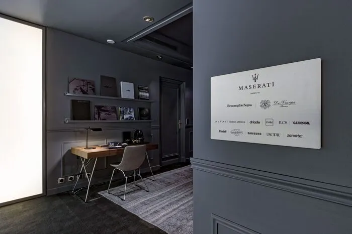 Noch bis 30. September ist Maserati an der Reihe, sich in der Pop-up-Suite zu präsentieren.