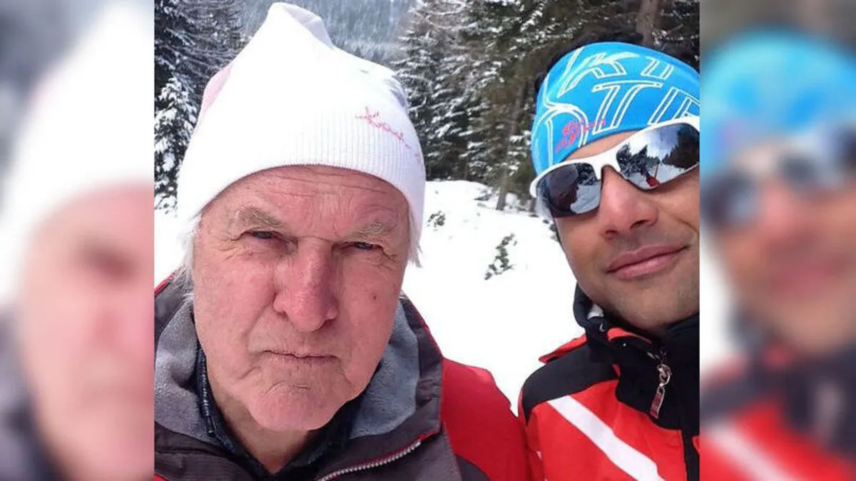 Moscher mit seinem  Schüler