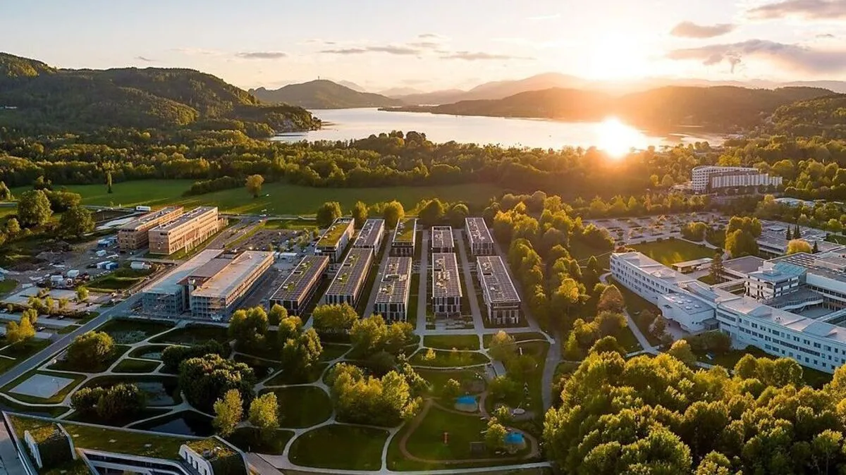 Im Lakeside Park steht die Zusammenarbeit von Unternehmen und Universitätsinstituten im Mittelpunkt