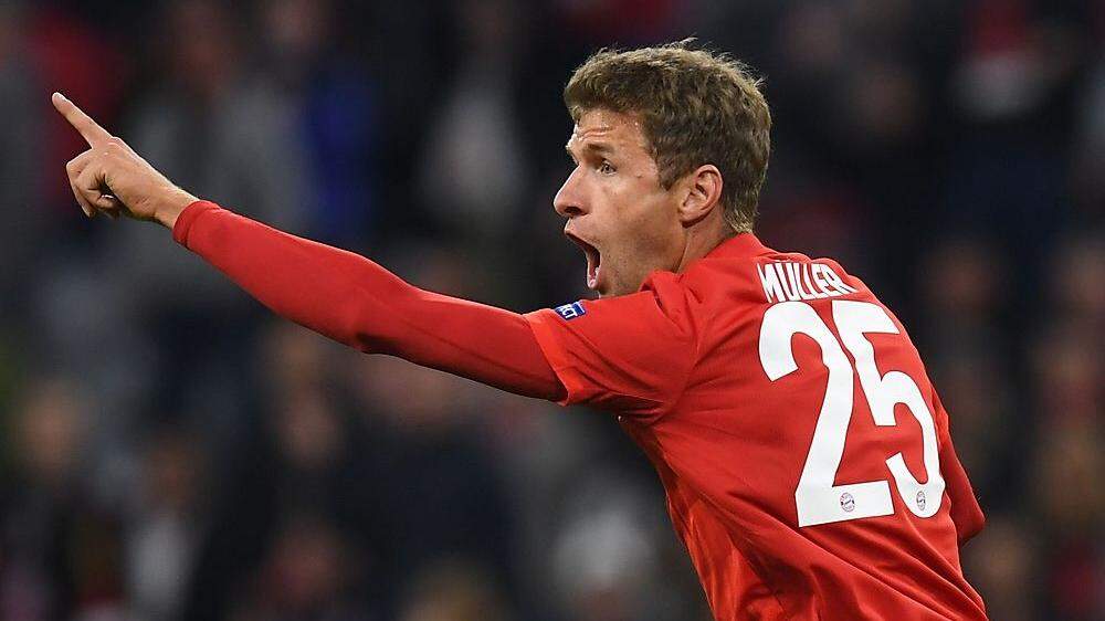 Thomas Müller  sorgte bei den Bayern für Diskussionen