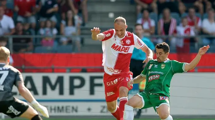 Alexander Hofleitner schoss gegen Lustenau das Siegtor